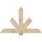 Ekena Millwork Kennewick Rough Sawn Timber Gable Bracket, Douglas Fir, 60"W x 38"H x 6"D x 6"F, 15/12 Pitch GBW060X38X0606KEN00RDF - alternate 1